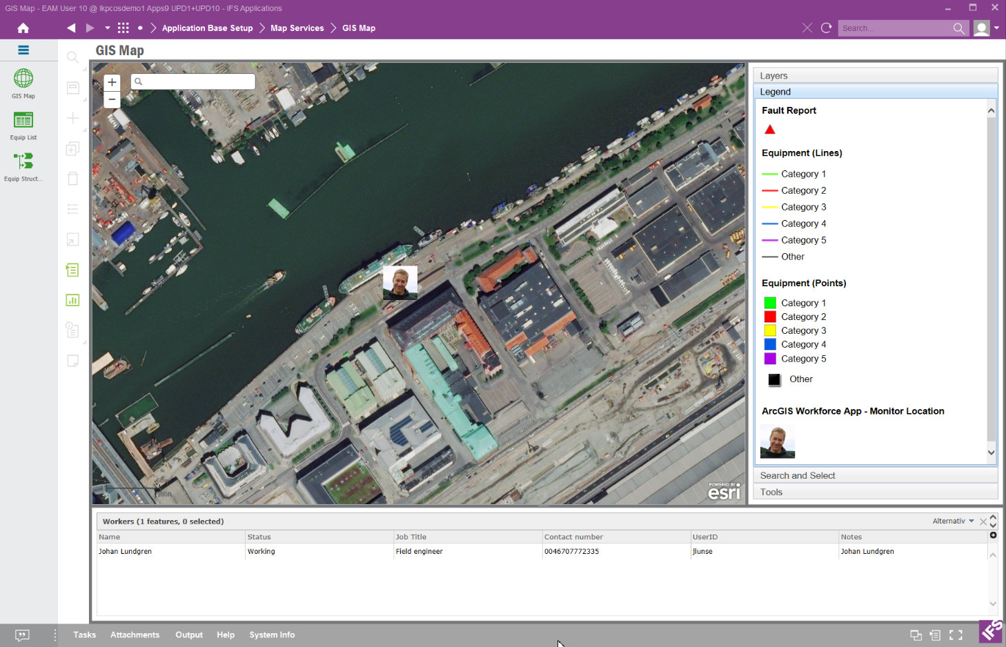ArcGIS Workforce App - Monitor Location